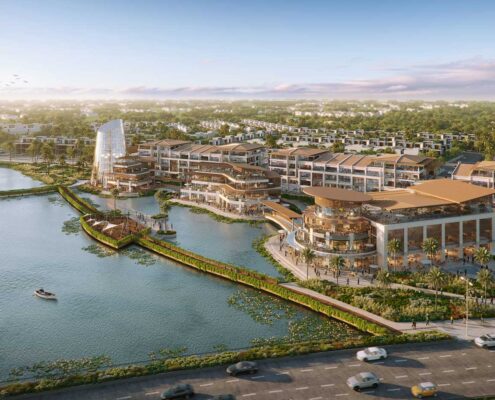The Island Mall Ecopark – Trung tâm thương mại trên mặt nước