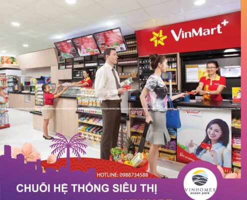 Chuỗi hệ thống siêu thị Winmart Vinhomes Ocean Park