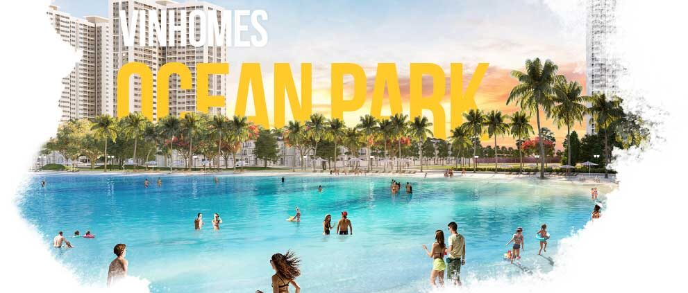 Biển hồ Vinhomes Ocean Park