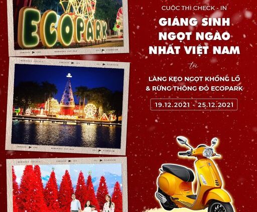 Giáng sinh Ecopark ngọt ngào nhất Việt Nam