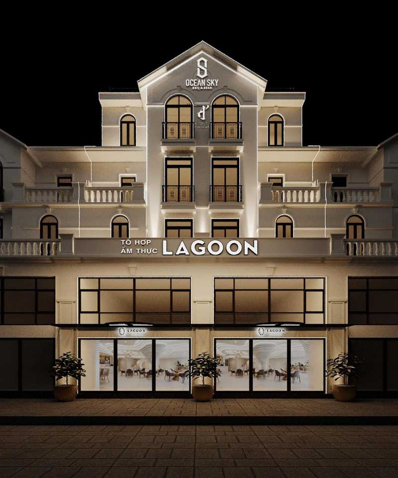 Tổ hợp ẩm thực Lagoon Vinhomes Ocean Park 02