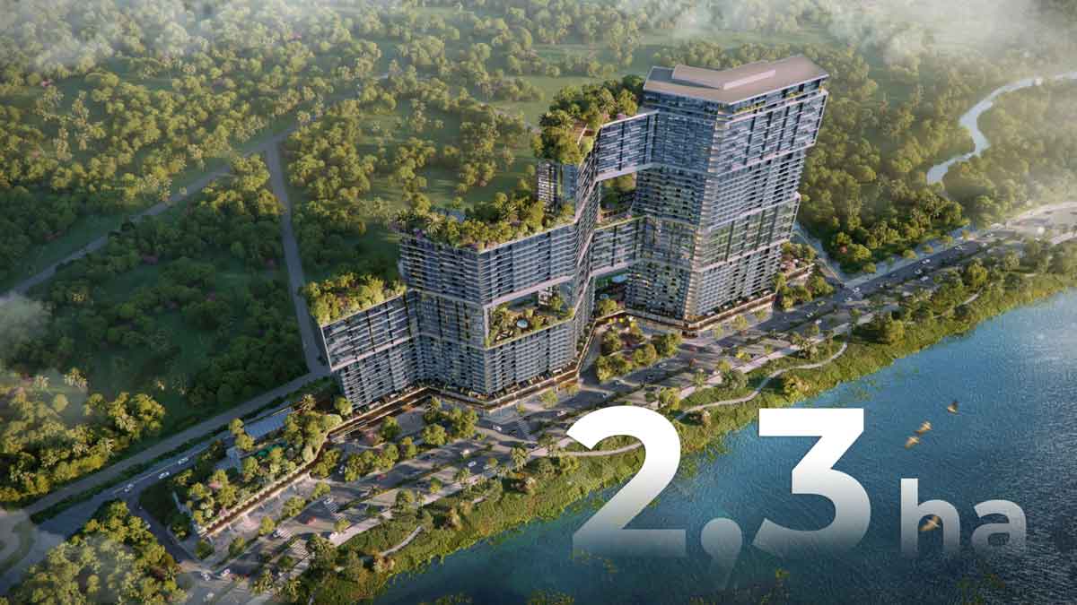 Công viên 2,3 ha Sky Forest Ecopark