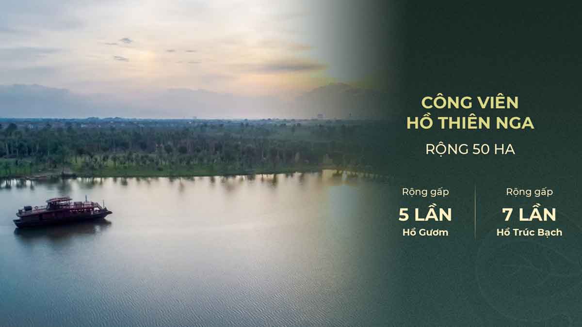 Công viên hồ Thiên Nga Swan Lake Ecopark