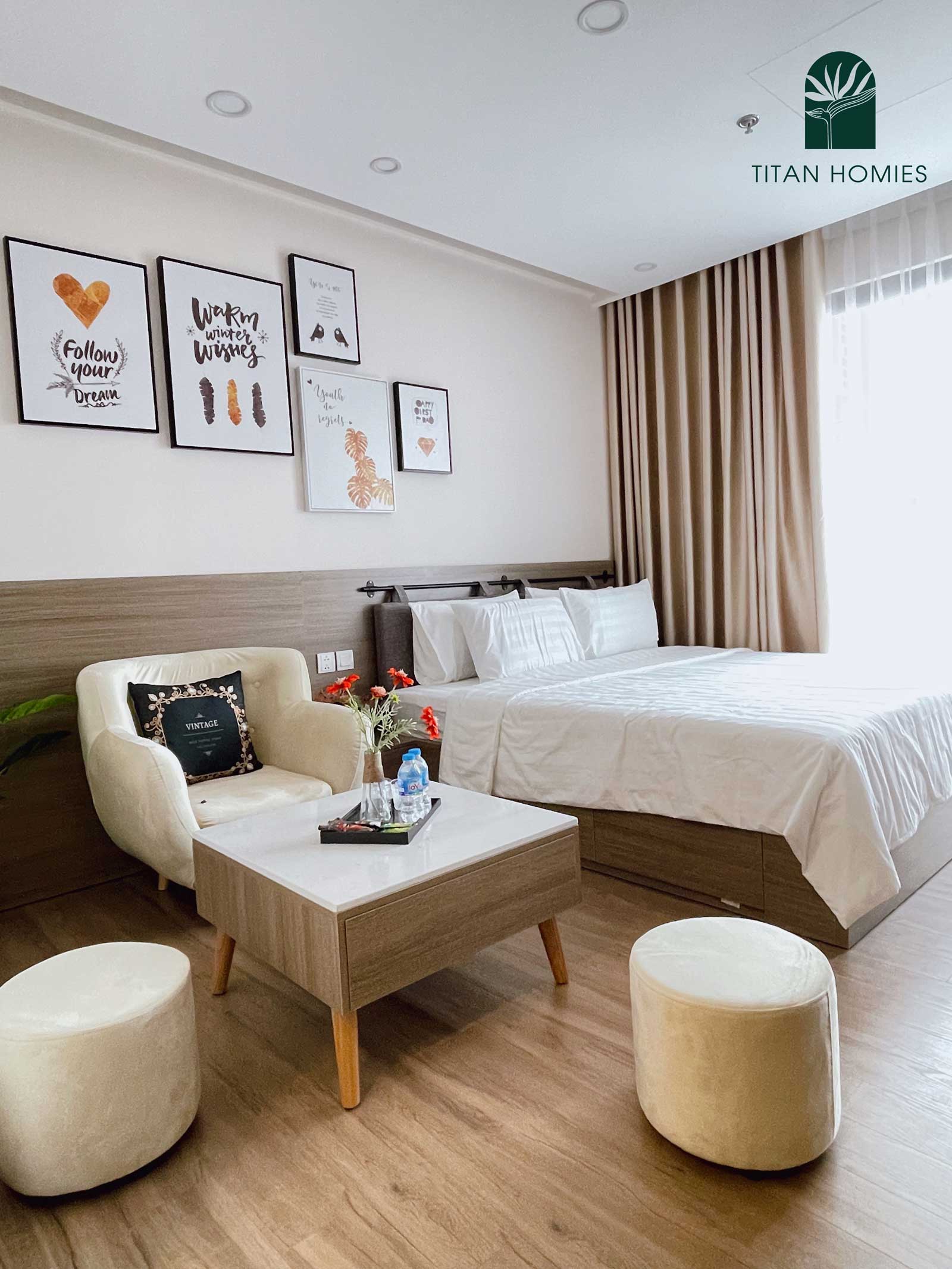 Cho thuê căn hộ Homestay Studio SP 0808A - Sky Oasis Ecopark