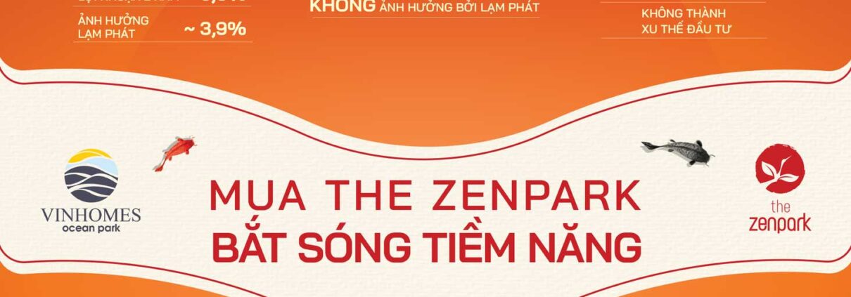 Mua nhà Zenpark đón sóng tiềm năng