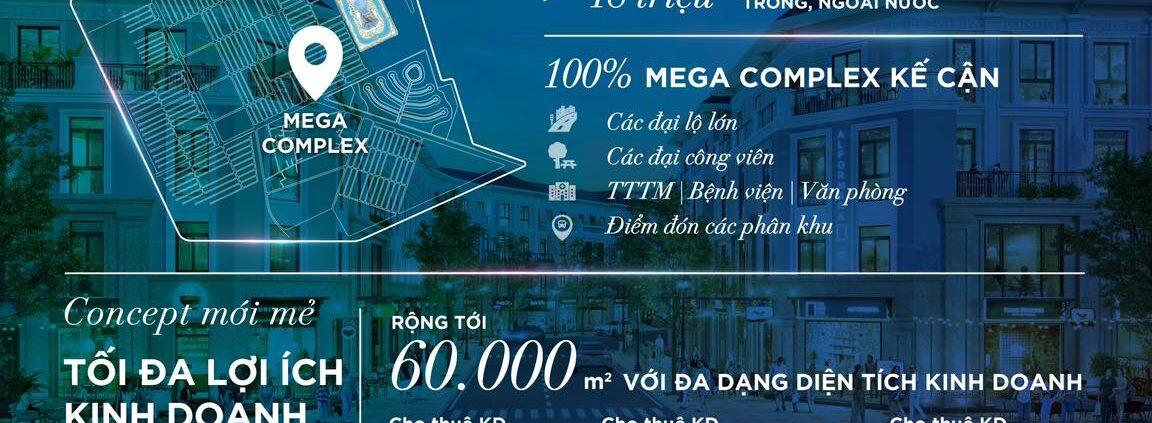 Những điều cần biết về đầu tư Mega Complex - Vinhomes Ocean Park 2