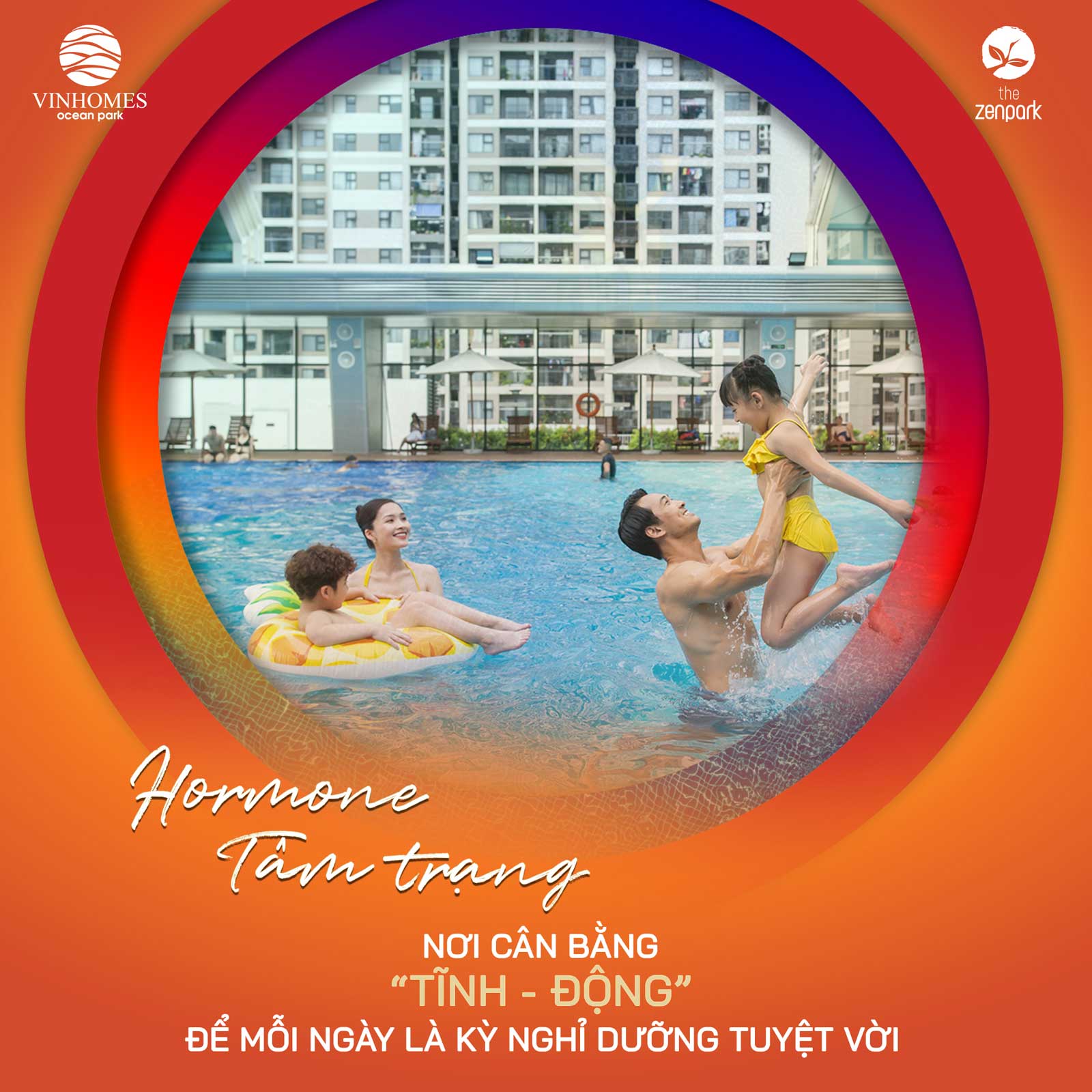 Những hormon hạnh phúc tại The Zenpark - Vinhomes Ocean Park - 03
