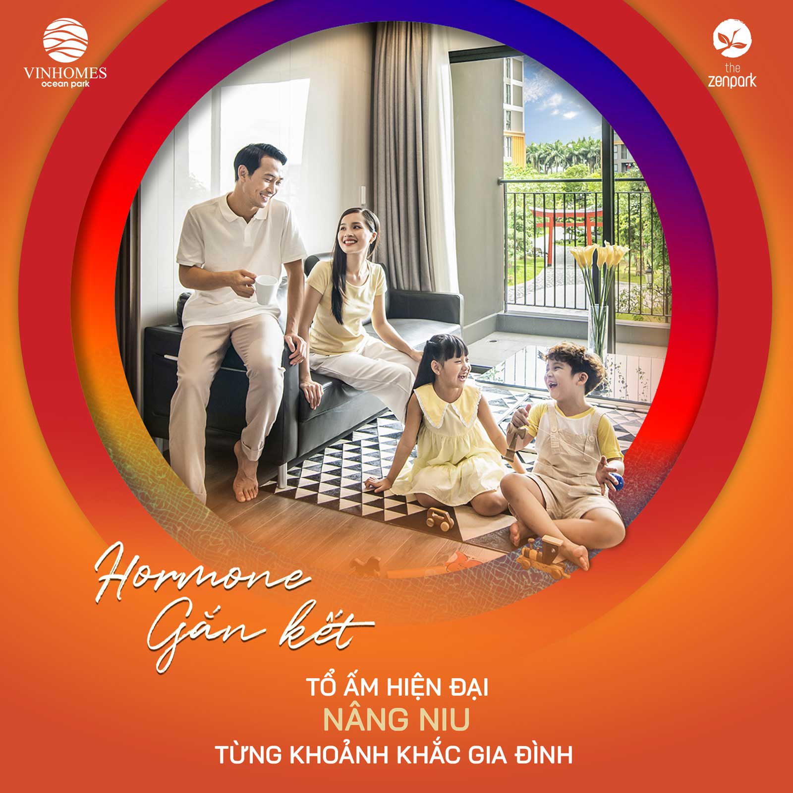 Những hormon hạnh phúc tại The Zenpark - Vinhomes Ocean Park - 04