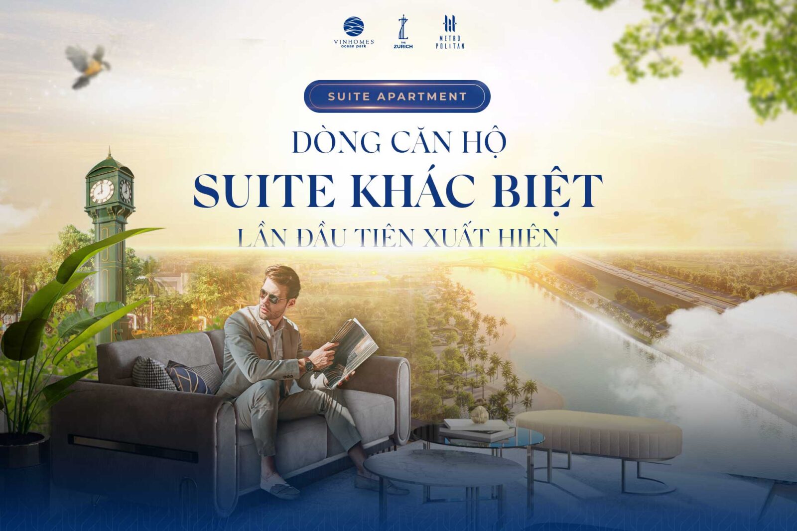 Ra mắt dòng căn hộ Suite Apartment The Zurich Vinhomes Ocean Park - 01