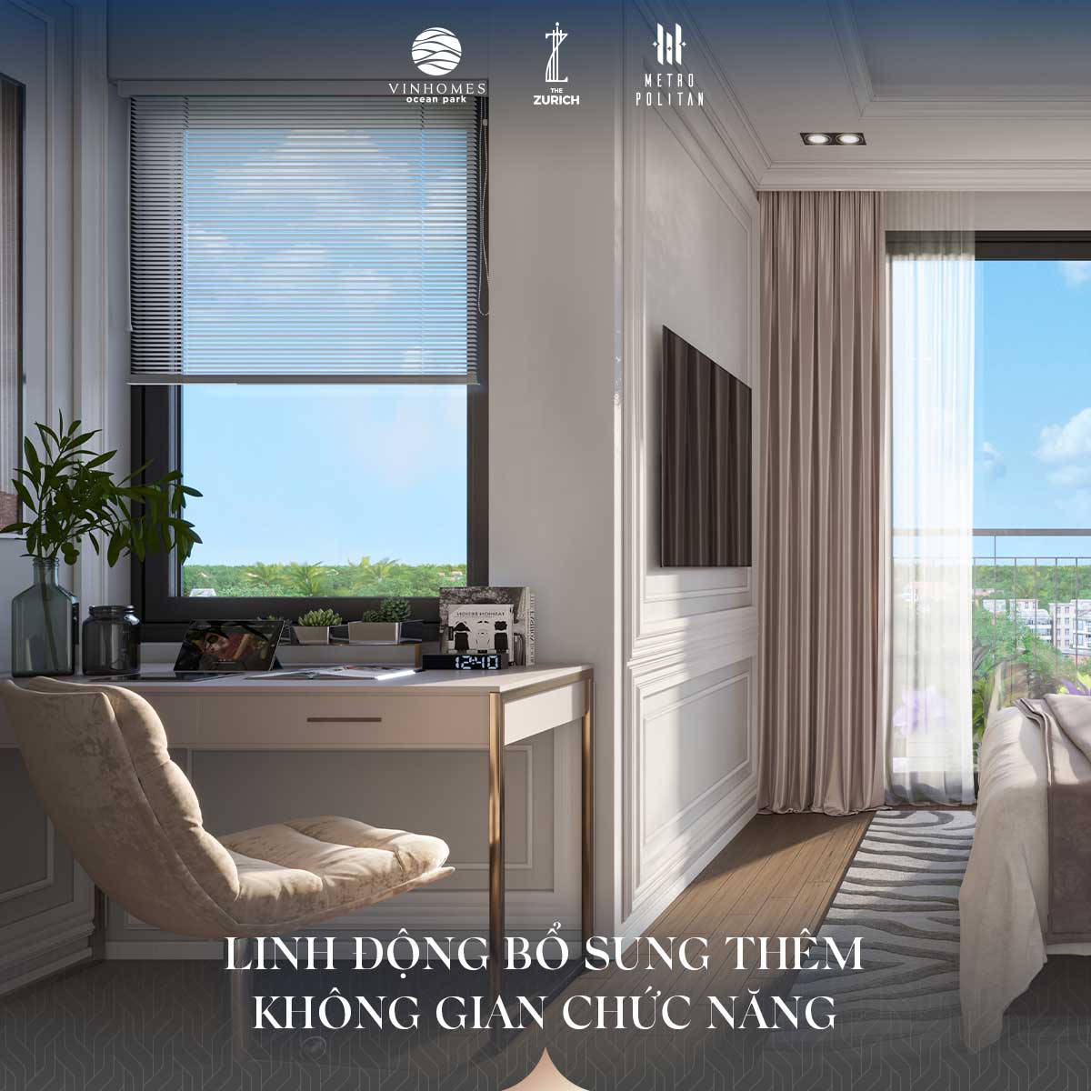 Ra mắt dòng căn hộ Suite Apartment The Zurich Vinhomes Ocean Park - 04