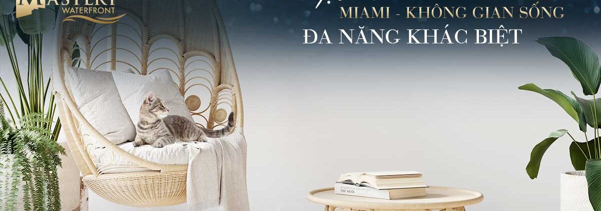 Căn hộ 1 phòng ngủ +1 Miami Masteri Waterfront - Không gian sống đa năng khác biệt - 01
