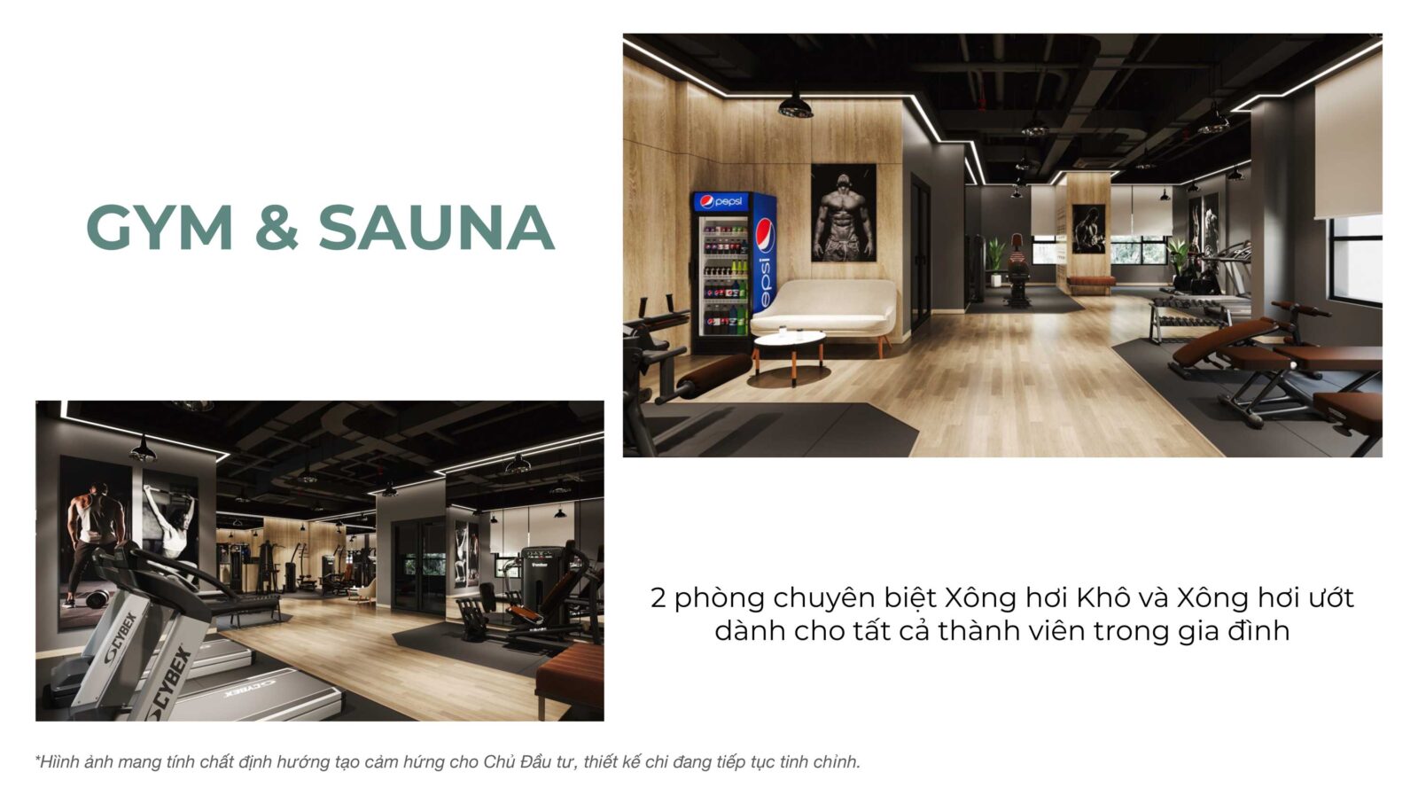 Phòng Gym & Sauna