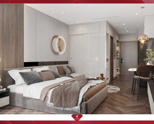 Phối cảnh căn hộ Studio Vinhomes Sky Park - 04