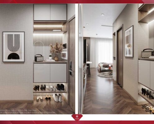 Phối cảnh căn hộ Studio Vinhomes Sky Park - 07