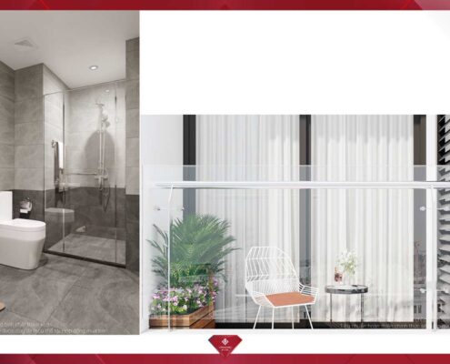 Phối cảnh căn hộ Studio Vinhomes Sky Park - 08