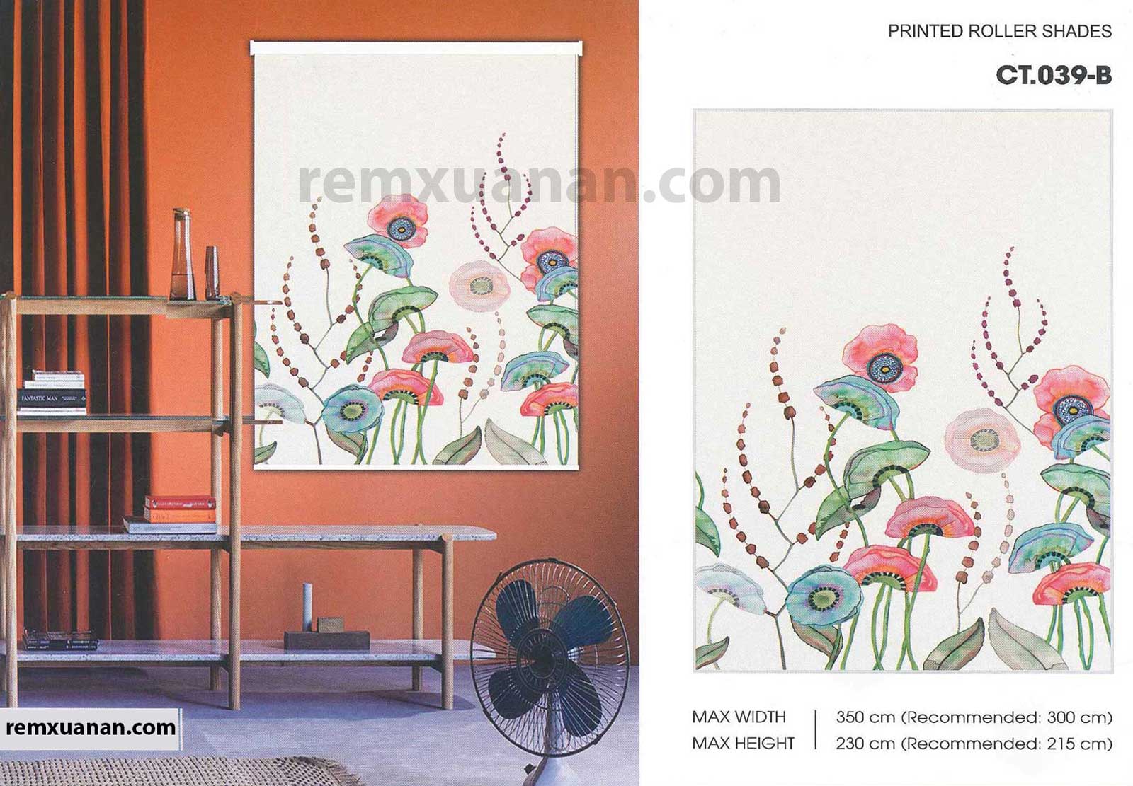 Rèm cuốn tranh - rèm cửa Long Biên - 05