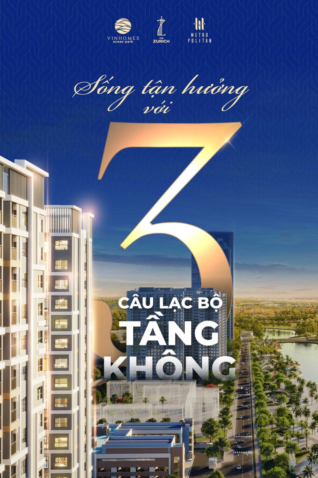 Sống tận hưởng với 3 câu lạc bộ tầng không tại The Zurich Vinhomes Ocean Park - 01