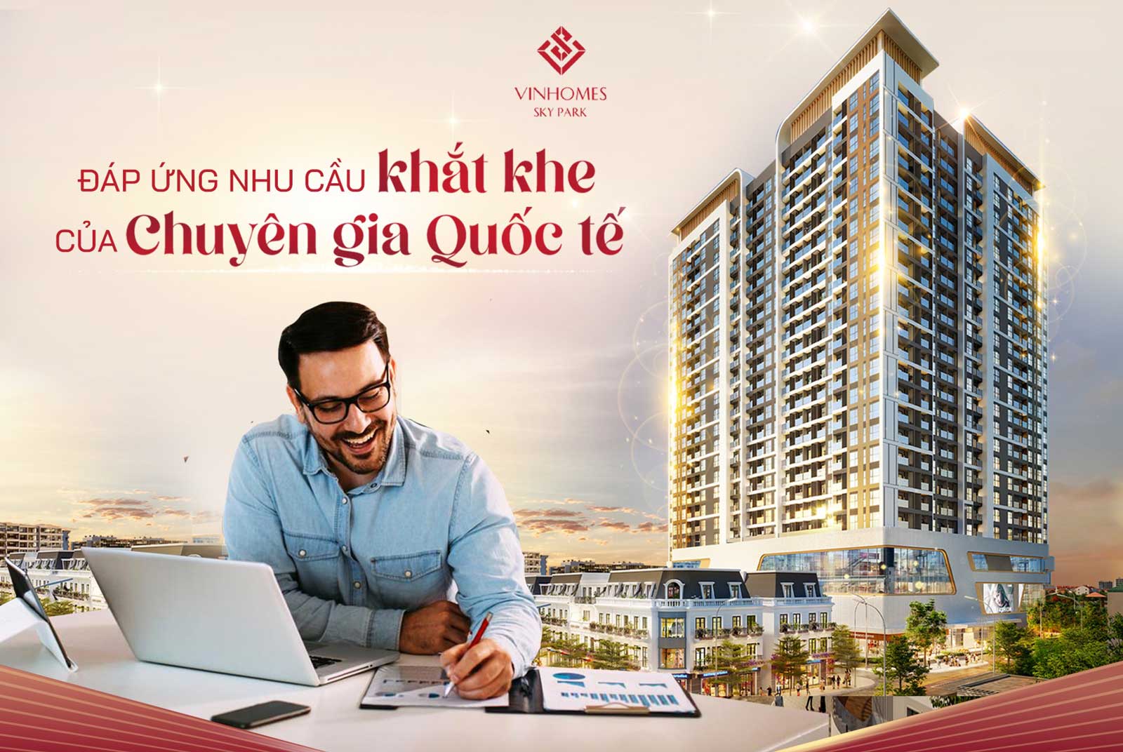 Vinhomes Sky Park - đáp ứng nhu cầu khắt khe của chuyên gia quốc tế