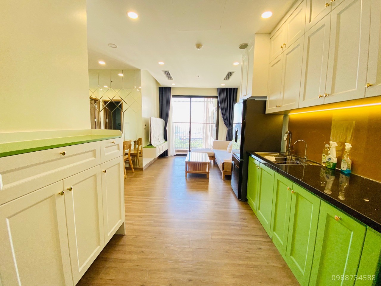 Bán căn hộ 2 phòng ngủ Sky Oasis Ecopark Full nội thất - view biệt thự ...